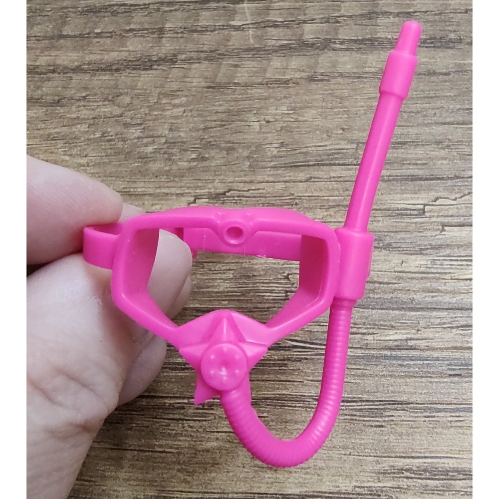 Barbie Doll Accessory Pink Scuba Water Diving Snorkeling Mask Z26